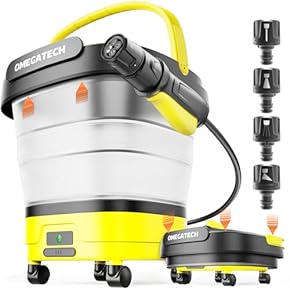 高圧洗浄機❣️コードレス 13L バケツ一体型 充電式 バッテリー式 PSE認証 高圧洗浄機 コードレス 13L バケツ一体型 充電式 バッテリー式